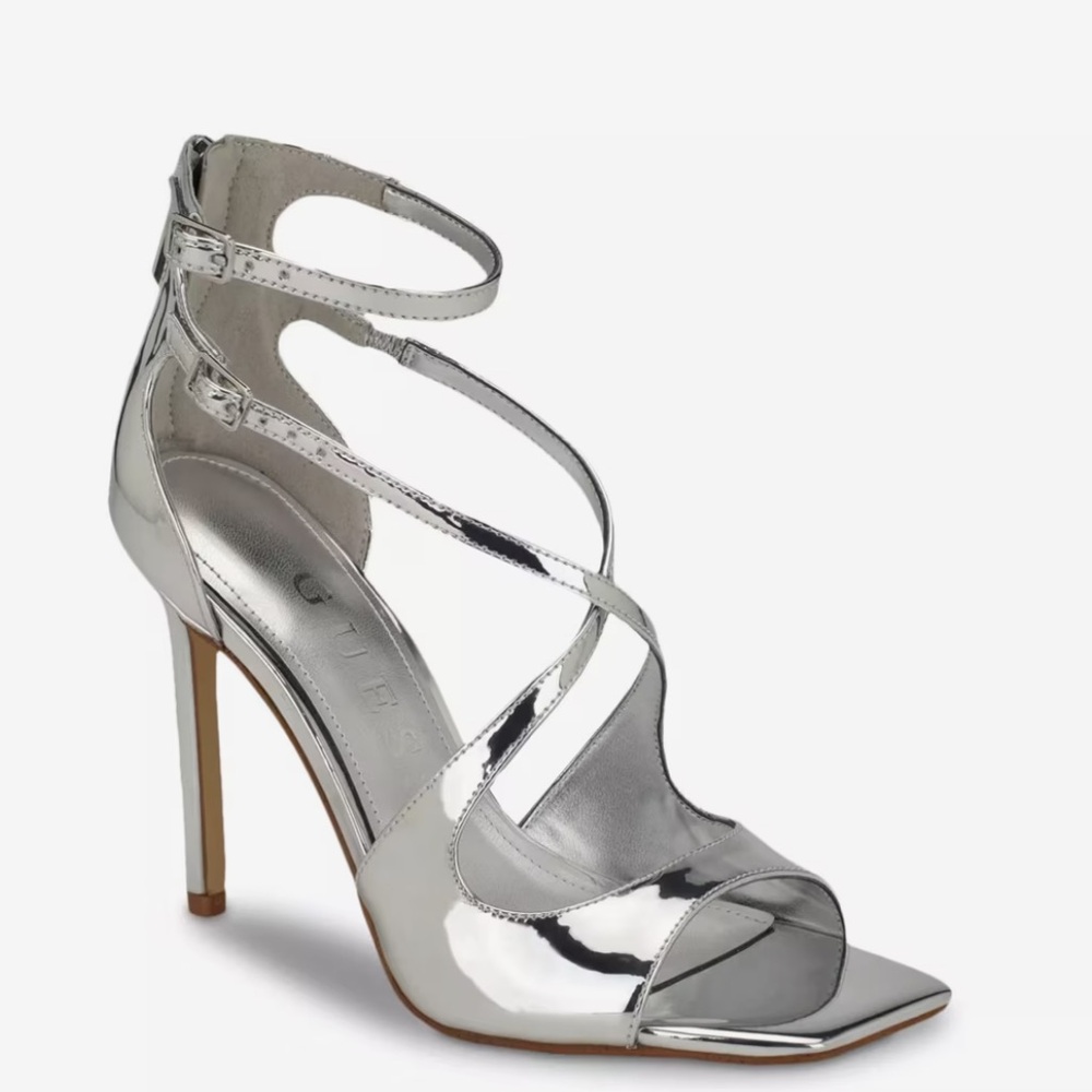 Guess Silver Heels